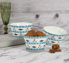 India Circus Verdant Chef d'oeuvre Nikko Bowl (Set of 3)