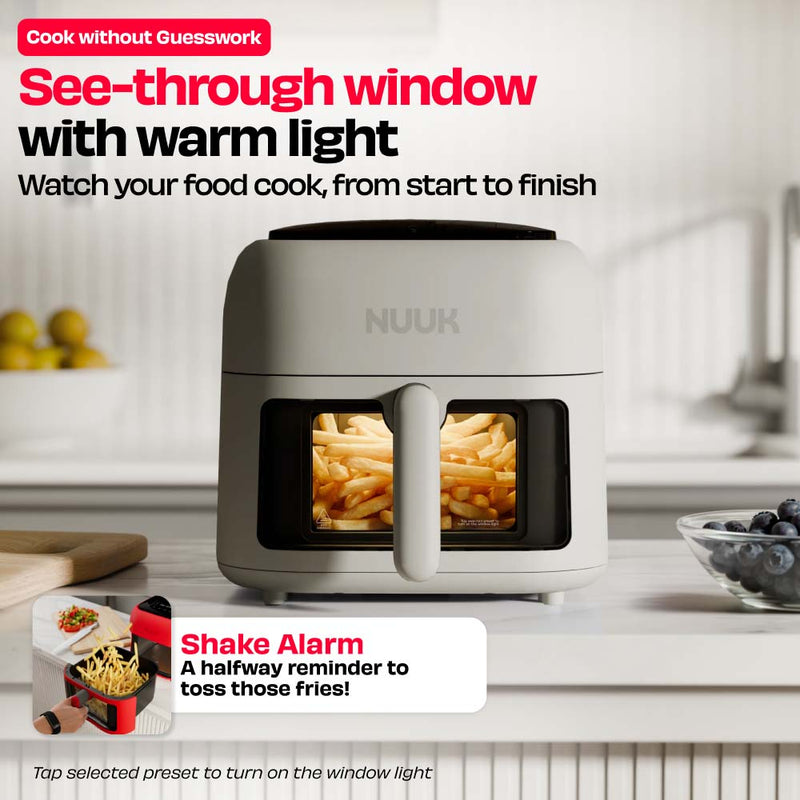World's 1st 100% Toxin-Free ILAG® Certified CeramicTech™ Air Fryer with XL Basket | BRĪSK