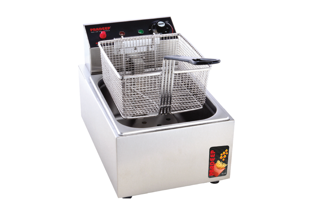 Pradeep Electric Deep Fryer – Single Pan (5 L / 8 L / 11 L)