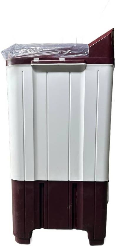 Voltas Beko 12 kg Semi Automatic Top Load Washing Machine White, Maroon (WTT120UPA/BRSS)-2