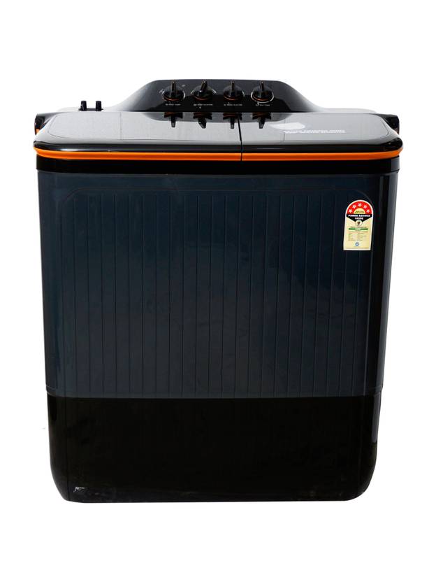 Lloyd 12 kg 5 Star Semi Automatic Washing Machine with Electro-Mechanical Wash Timer (Elante Pluss, GLWS125EPHVG, Dark Grey)-2