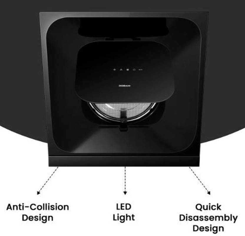 Robam CXW-220-A610 1020 CMH 60 cm Auto Clean Chimney 1750 CMH 60 cm Auto Clean Chimney-3