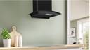 BOSCH DWA68IJ60I Auto Clean Wall Mounted BLACK 1200 CMH Chimney