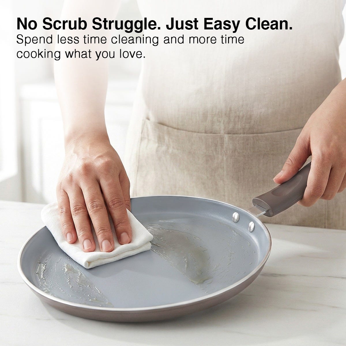 Prestige Ceraglide Duo Ceramic Coating Non Stick Aluminium Cookware Omni Tawa Dia 25 cm, Prestige Ceraglide Duo Ceramic Coating Non Stick Aluminium Cookware Fry Pan Dia 24 cm (1.6 Litre)