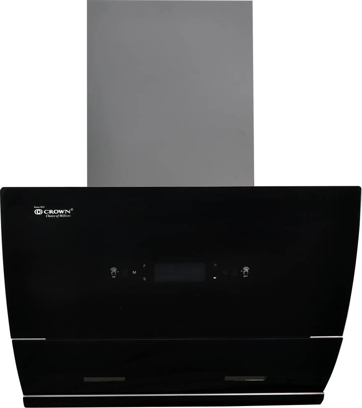 Crown Apollo-60 Kitchen Chimney 1300 CMH 60 cm Auto Clean Chimney