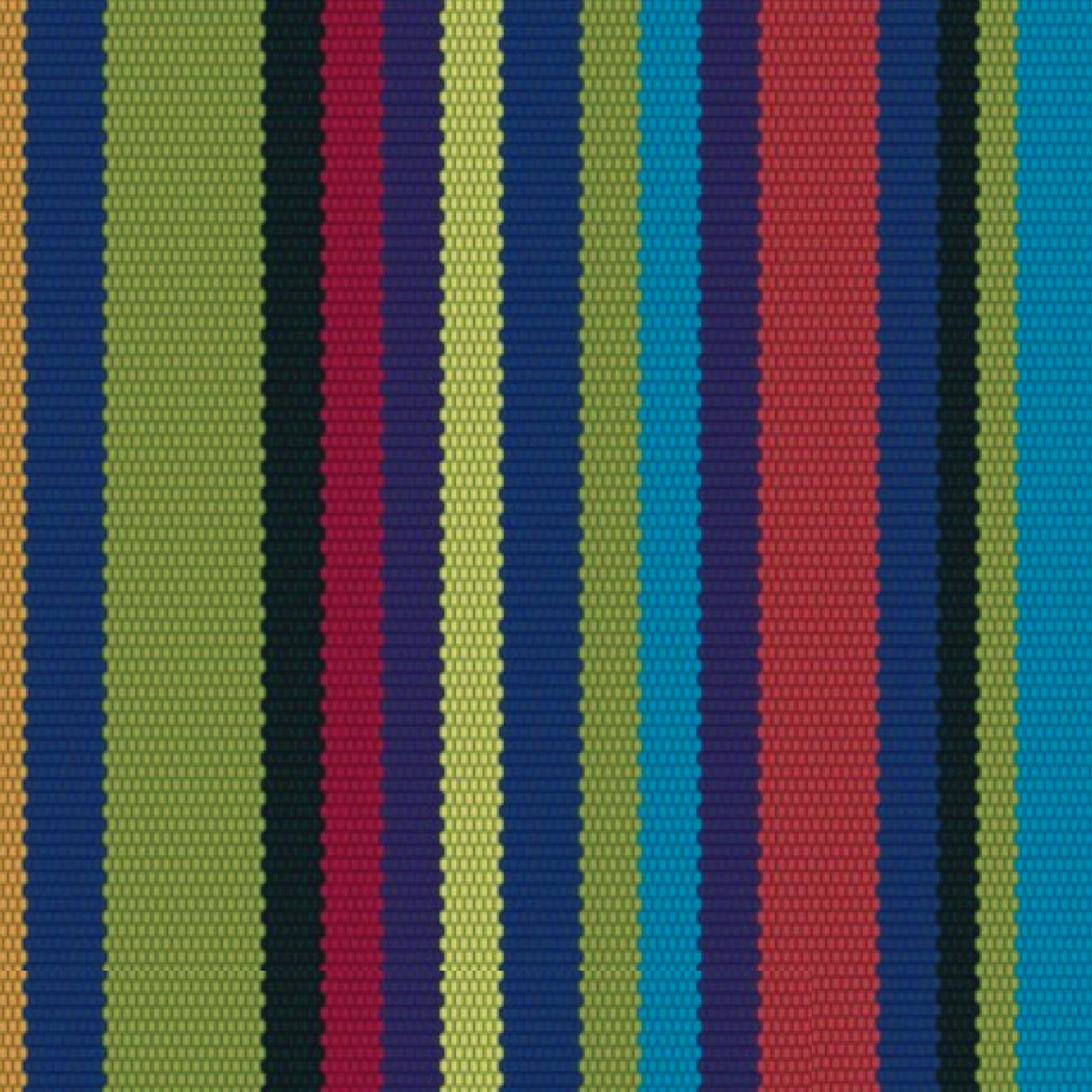 Outdoor Fabric Stripe Pillow Shade No 13