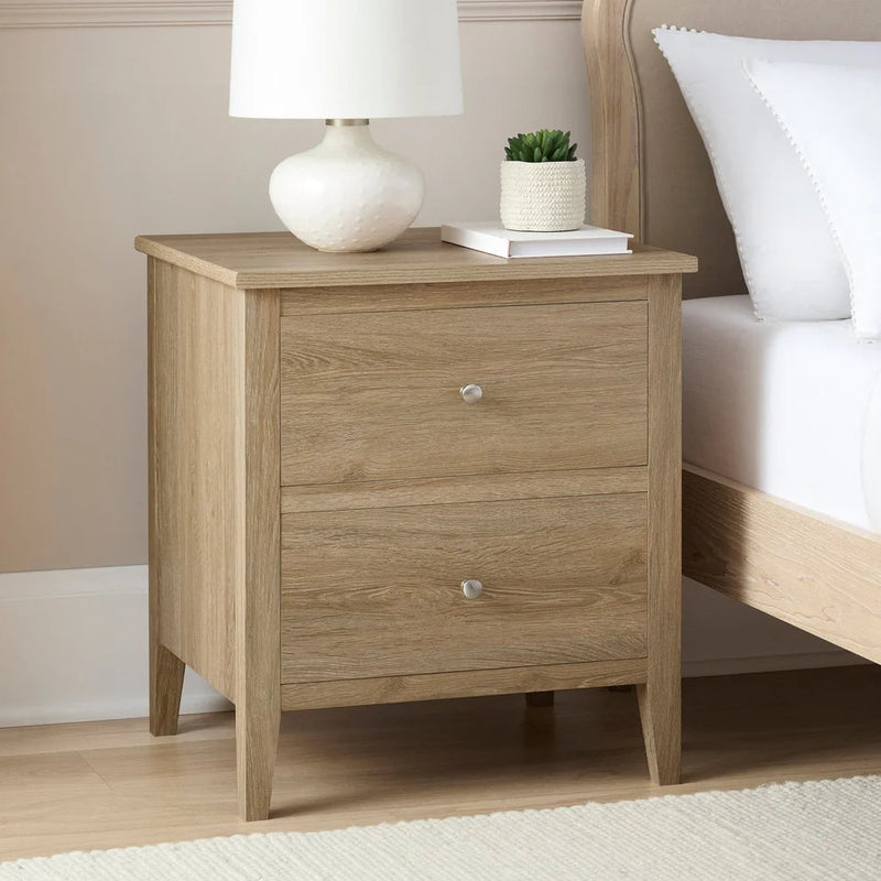 Wynmist 2 Drawer Bedside Table