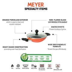 Meyer Non-Stick Appachatty / Kadai, 20cm