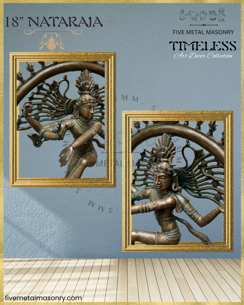 Nataraja Panchaloha Bronze Icon - 18" - Timeless Collection