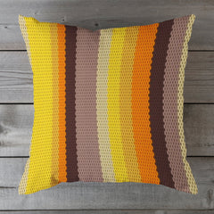 Outdoor Fabric Stripe Pillow Shade No 14