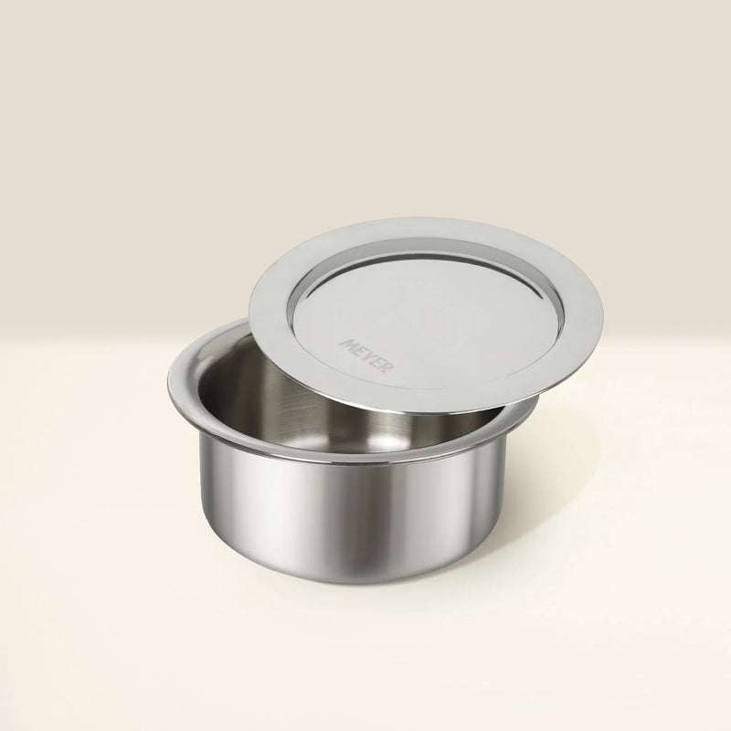 Meyer Trivantage 14cm Tri-Ply Stainless Steel Tope With Lid