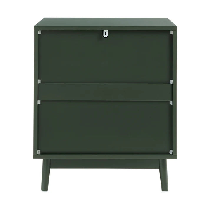 Canora 2 Drawer Bedside Table