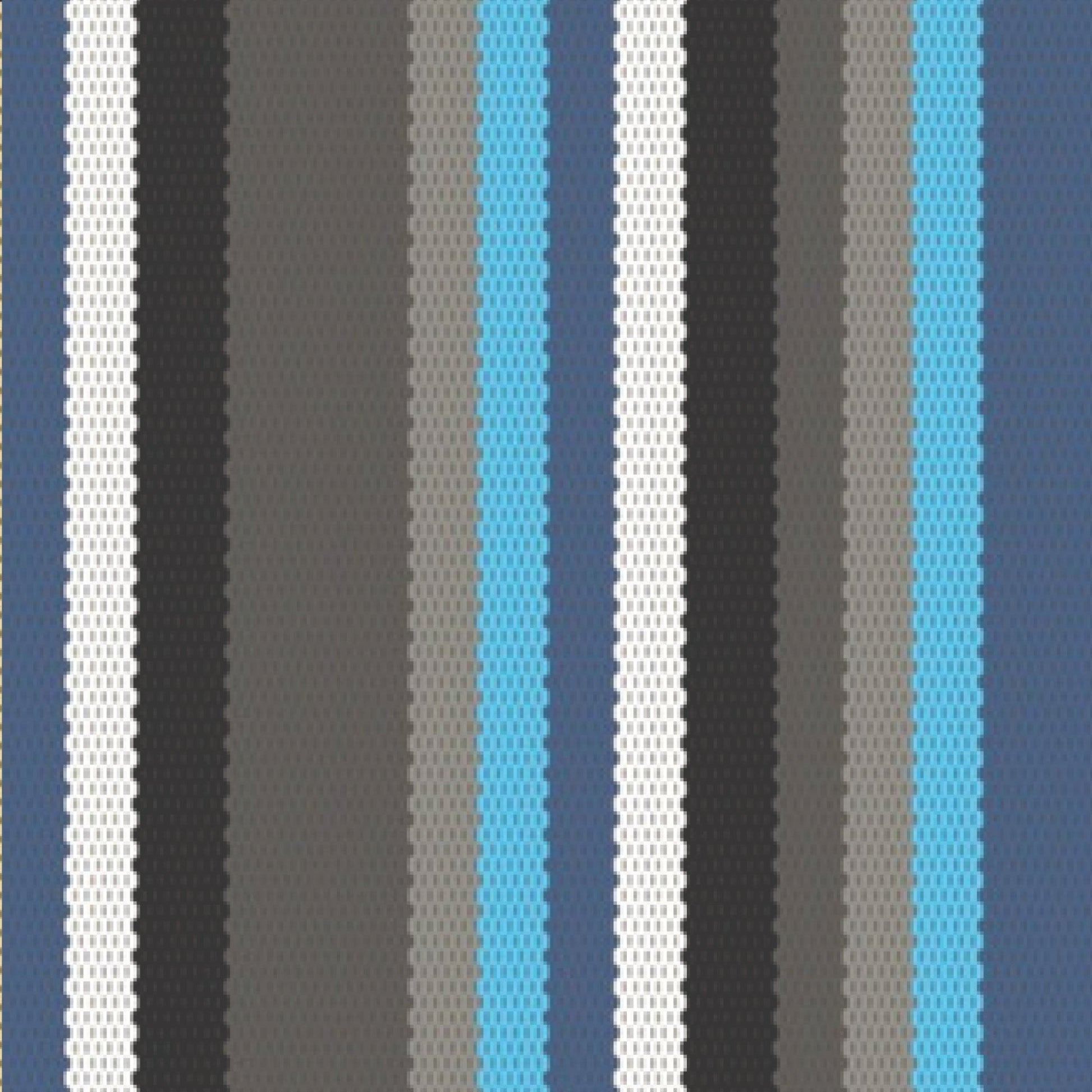 Outdoor Fabric Stripe Pillow Shade No 15