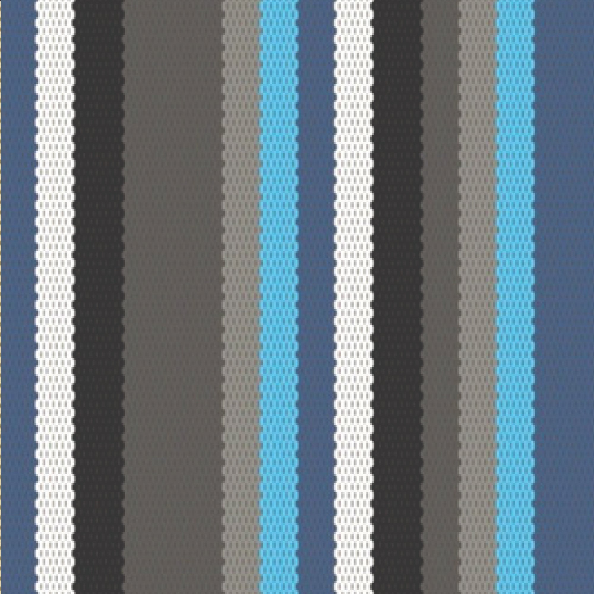 Outdoor Fabric Stripe Pillow Shade No 15