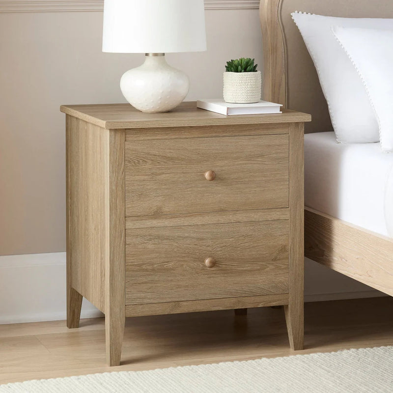 Wynmist 2 Drawer Bedside Table