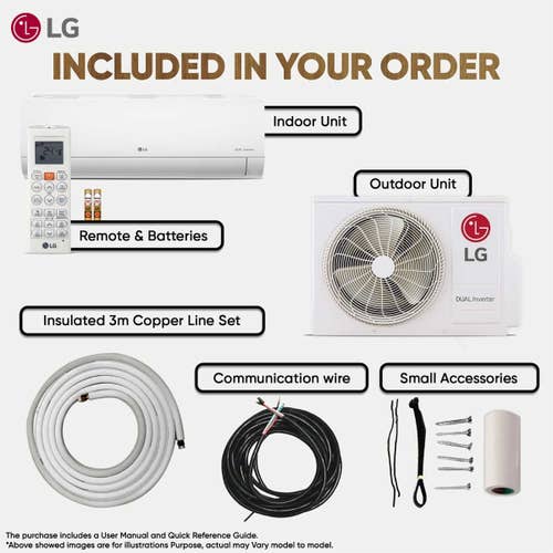 LG 1.5 Ton 5 Star AI DUAL Inverter Split AC | Copper | AI Convertible 6 in 1 | VIRAAT Mode | Faster Cooling | Energy Saving | 4 Way Swing | HD Filter with Anti Virus Protection (USNQ19PNZE3.AMLG, White)
