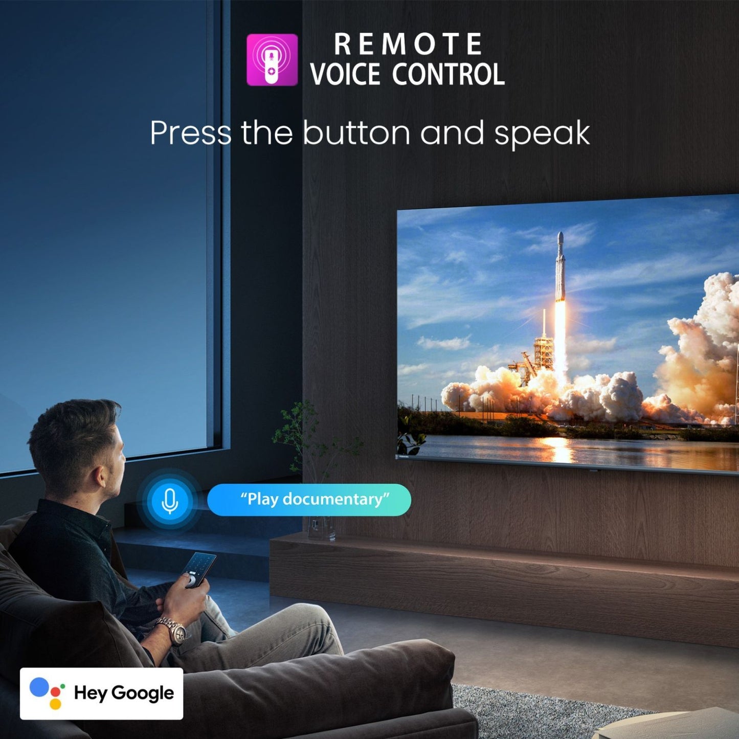 TOSHIBA C350NP 127 cm (50 inch) 4K Ultra HD LED Google TV with Regza Engine 4K (2024 model)