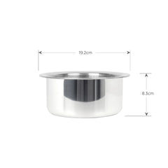 Meyer Trivantage 16cm Tri-Ply Stainless Steel Tope With Lid