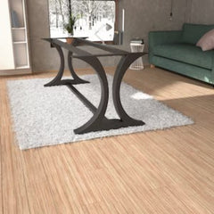 HaloCurve Unique Shape Metal Table Legs for Entryway Consoles and Dining Tables with Handmade Craftsmanship Coffee Tables in Luxury Homes with unique shape | powder coated metal legs | Coffee table legs