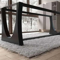 Heavy Duty premium table base designer edition. Handmade legs for big and heavy table tops. Suitable for glass tops and epoxy table top