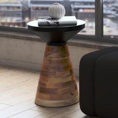 Blacktop Charm Side Table