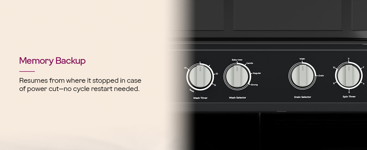 Godrej 12 Kg 5 Star, 1440 RPM Spin Motor, Tri-Roto Pulsator For Powerful Scrub, 370 W PowerMax Wash For Heavy Laundry Semi Automatic Top Load Washing Machine (WS EDGE UNO 120 5.0 PB4 MIGR, Mist grey)