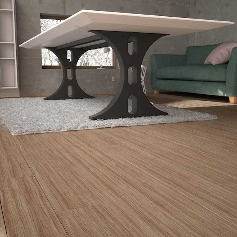 MS Powder C-Shape Coated Metal Table Legs | Industrial Legs Design for Desks & Tables