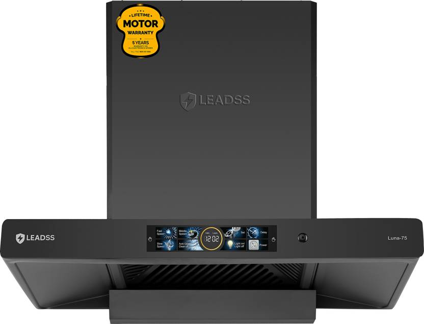 Leadss LUNA75 1200 CMH 90 cm Auto Clean Chimney-3
