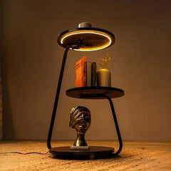 Modern Bedside Table with LED Light | Premium Minimal Nightstand