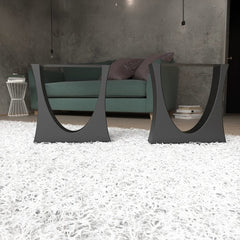 ArcLift Metal Dining Table Legs with Heavy Duty Design for Rustic Farmhouse and Urban Homes | powder coated metal legs | Premium quality unique shape design metal legs