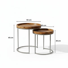 Elysian Duo Nesting Table Set Of 2