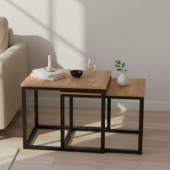 Square Nesting Table Set of 2