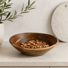 Multipurpose Wood Bowl | Multipurpose Wooden Bowl | Oval Wooden Bowl