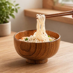 Noodles Bowl | Wooden Noodles Bowl | Wooden Bowl