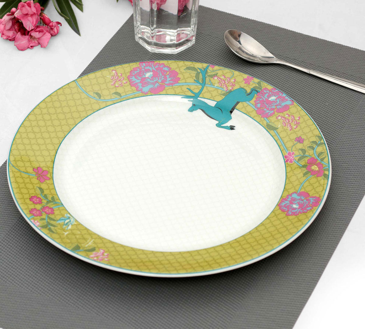 India Circus Nature Essence Paradise Dinner Plate 10.5" 1 Piece