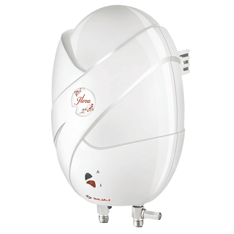 BAJAJ Flora 3 Litres Instant Water Geyser (4500 Watts, White)