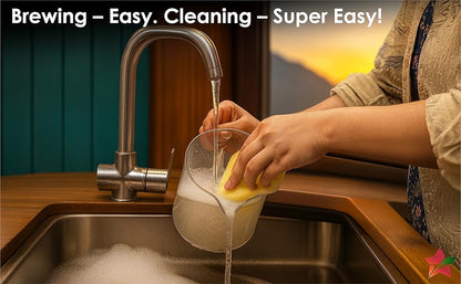 Wonderchef Chai Magic, Fully Automatic Tea & Cappuccino Maker, Make Masala Chai/Cutting Chai/Kahwa/, No Spills, No Overcooking, 4 Modes, Boil Milk/Water/Coffee, 500ML Glass Jar, 2-Yr Warranty