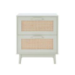 Canora 2 Drawer Bedside Table