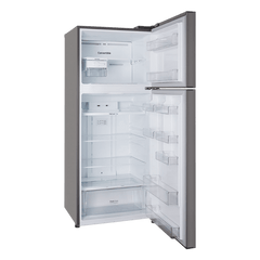 LG 446 Litres 1 Star Frost Free Double Door Convertible Refrigerator with Door Cooling Plus Technology (GL-T502CPZR, Shiny Steel)