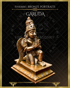 Garuda Panchaloha Bronze Icon - 6.5"