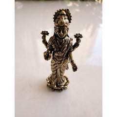 Pure Brass Miniature Lakshmi Ji Standing Murti - 3.51 cm