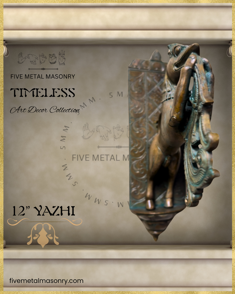 Yazhi Panchaloha Bronze Icon - 12"- Timeless Collection (Icon be crafted on request)