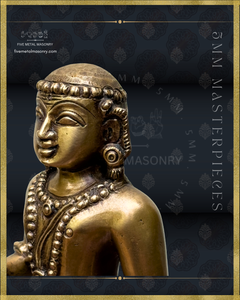 Dhandayudhapani Murugan Panchaloha Bronze Icon - 13" with arch - Masterpieces Collection