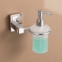 Plantex 304 Grade Stainless Steel Liquid Soap Dispenser/Shampoo Dispenser/Hand Wash Dispenser/Bathroom Accessories Pack of 1, Darcy (Chrome)-1
