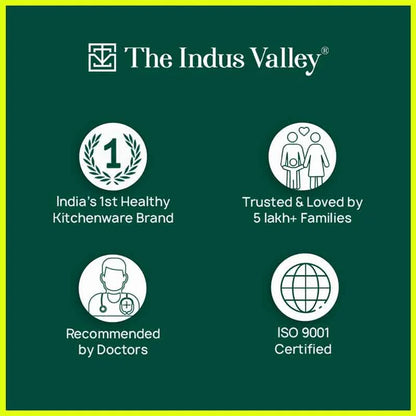 Super Smooth Cast Iron Tawa + Free ₹110 Spatula, Pre-seasoned, Nonstick, 100% Pure, Toxin-free, 30.5cm, 2.3kg