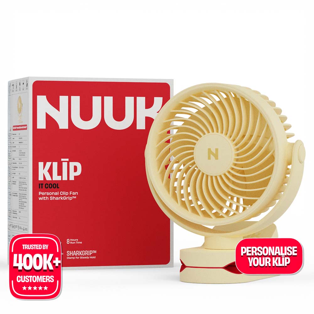Personal Clip Fan with SharkGrip™ | KLĪP