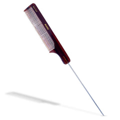 AGARO Hand Made Cellulose Acetate Comb HMC74, All Fine Tooth Dressing Comb, Smooth Rounded Teeth, Hair Styling, Hair Bru