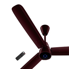 atomberg Renesa Epoque 1200mm BLDC Ceiling Fan with Remote | 5 Star Rated | Advance Air+ Technology | 235 CMM Air Delivery | Sleek Design | Low Noise | 2 Year Warranty (Sangria Brown)