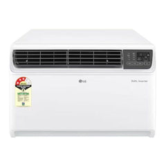 LG 1.5 Ton 3 Star DUAL Inverter Window AC | 100% Copper Tubes | Convertible 4-in-1 Cooling | Top Air Discharge | Super Silent Operation (AW-Q18WUXA, 2026 Model - New BEE Star Rated) White