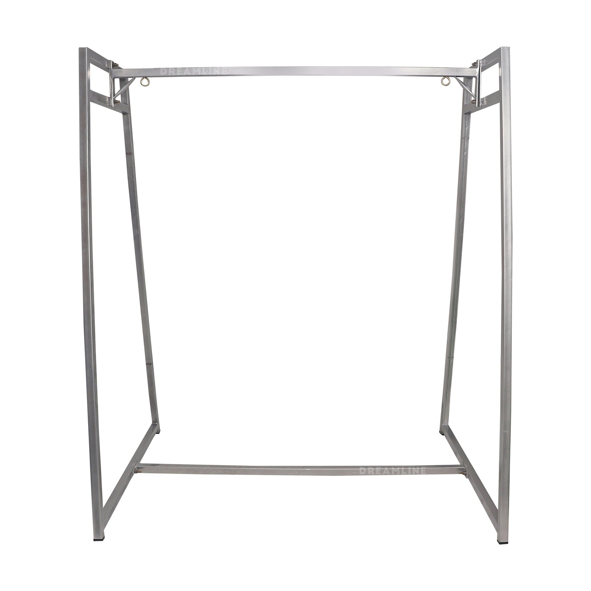 Ingo Double Seater Hanging Swing With Stand For Balcony , Garden Swing (Beige) Braided & Rope